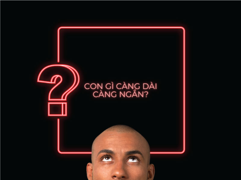 Câu đố: Con gì càng dài càng ngắn?